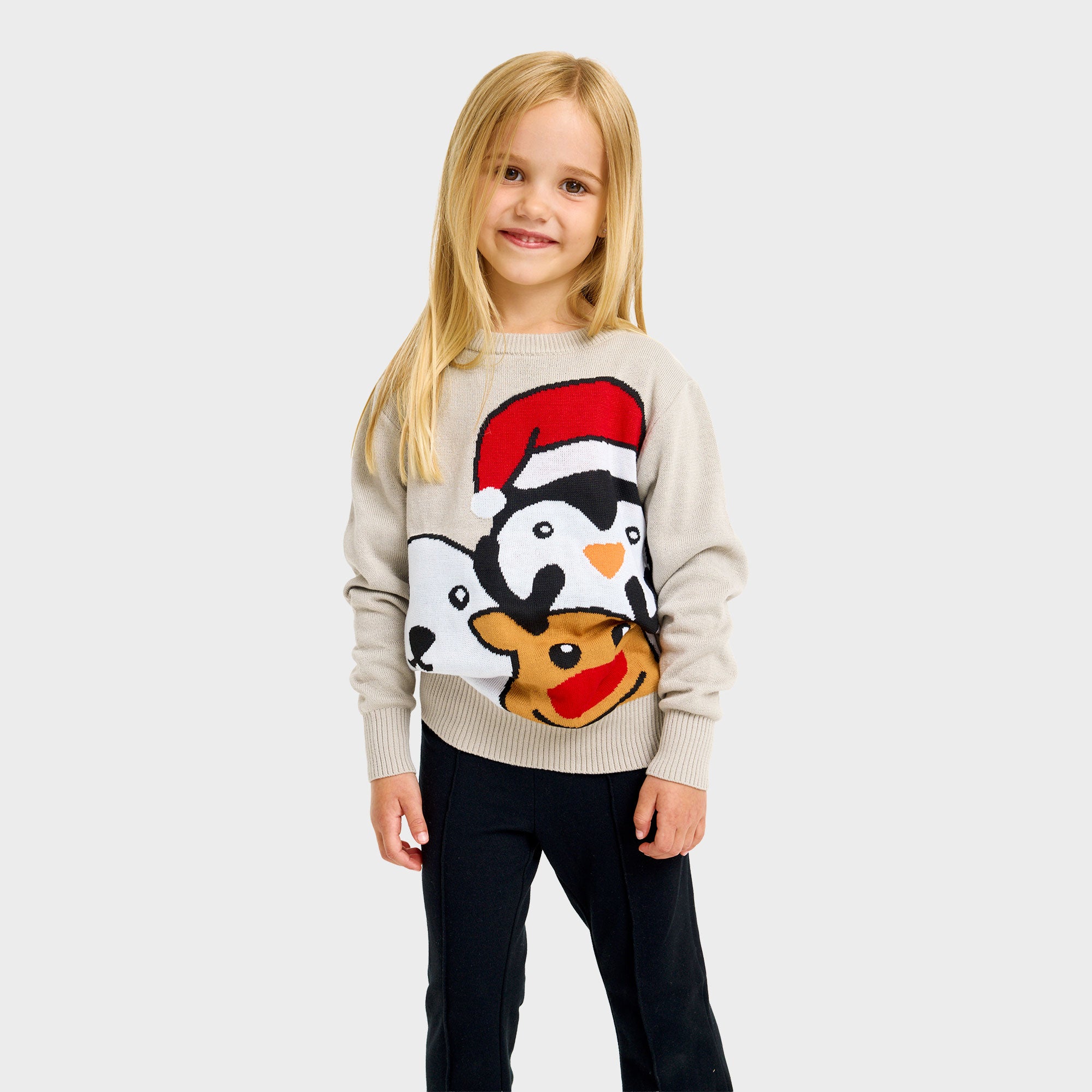 Dyrejulesweater - Barn